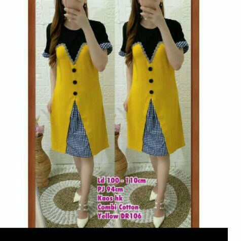 Dress kaos jumbo