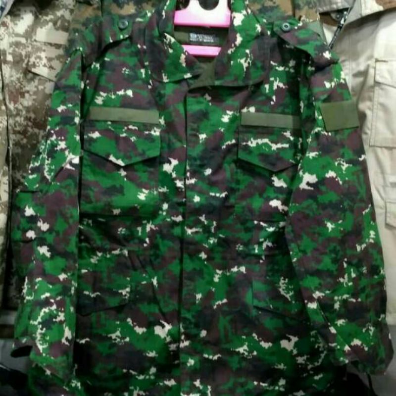 JAKET LORENG NKRI/JAKET LORENG HIJAU ARMY/JAKET PRIA