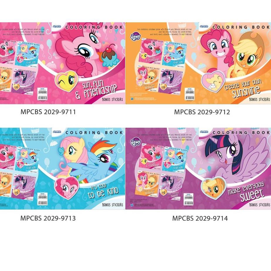 E0C Coloring Book My Little Pony / Buku Mewarnai Small Adinata B0003 RWK Model Baru