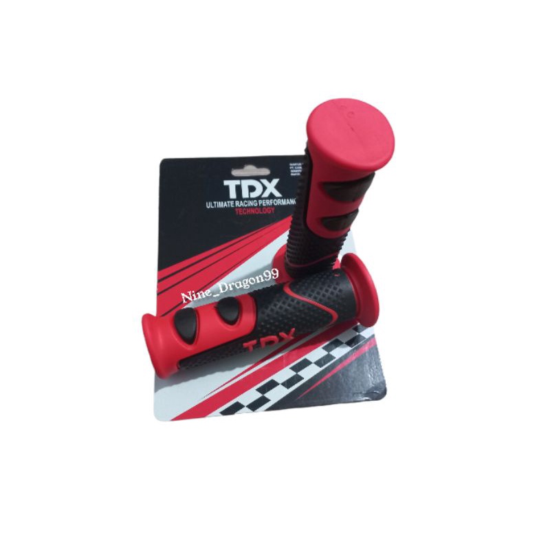 Handgrip Grip karet TDX Model TDR Import Sepasang Universal