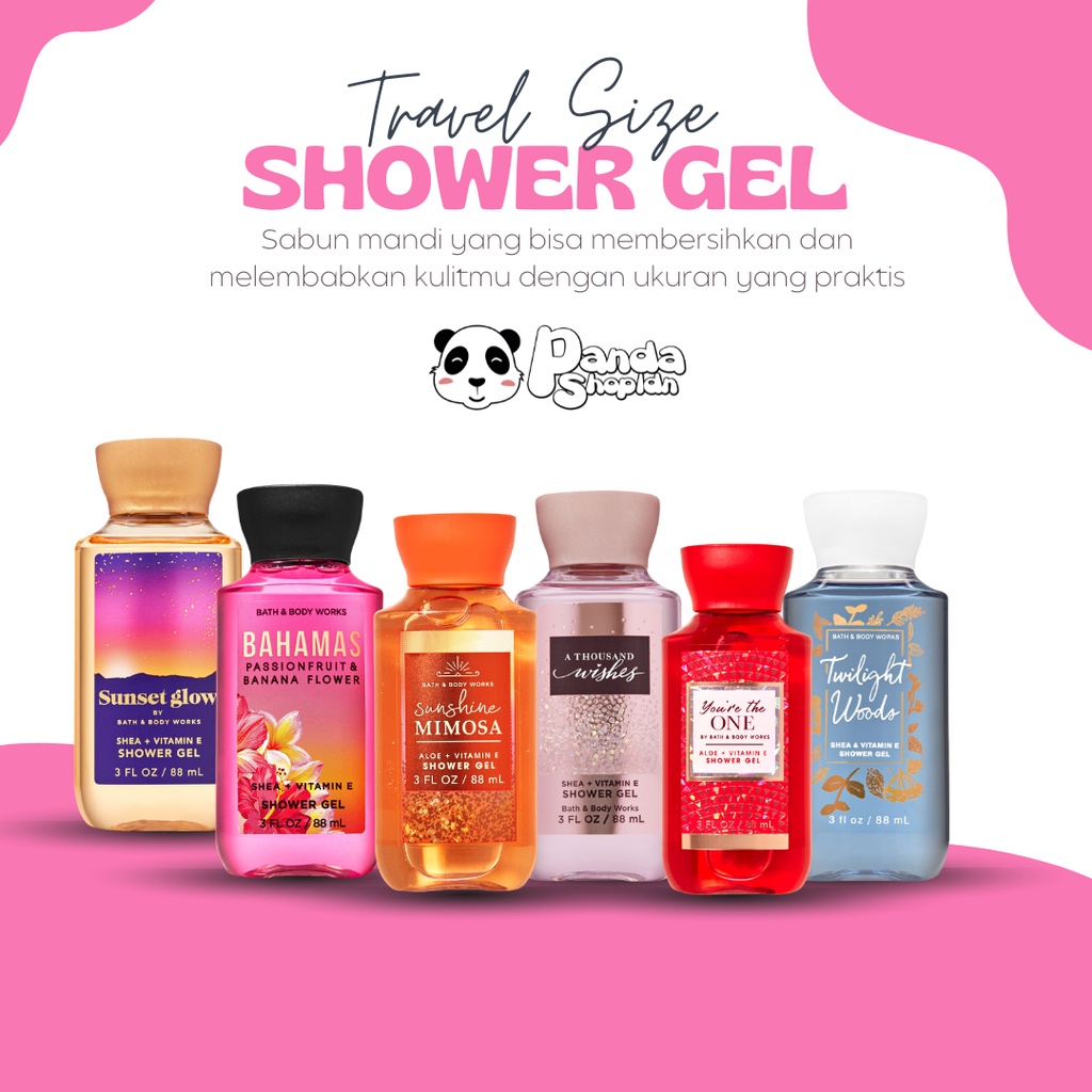 BBW Shower Gel Travel Size