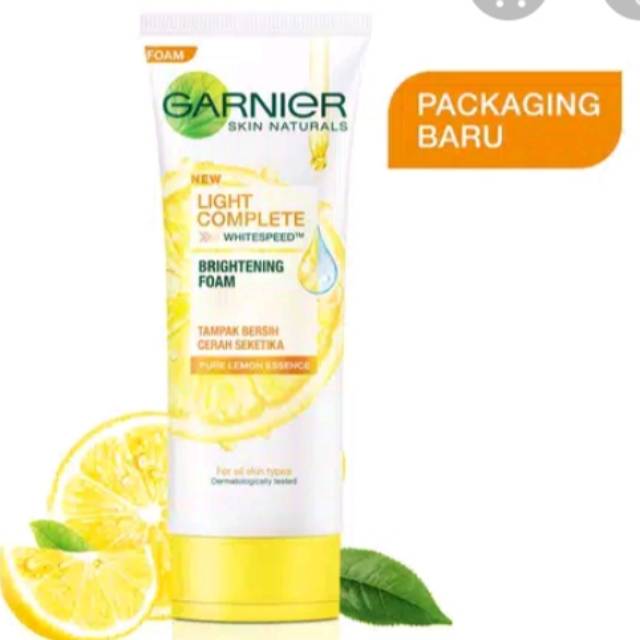 Paket Murah Skincare wajah Garnier Light Complete (Baru sekali pakai)