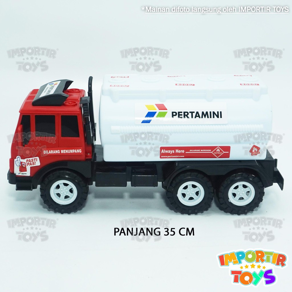 TRUK BESAR PERTAMINA Tangki Minyak Mainan Anak JUMBO BERKUALITAS MURAH!