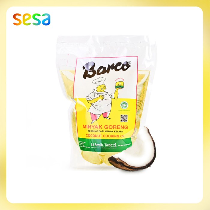 

Fe08774g Barco Minyak Kelapa Pouch 2 L F3E1F111
