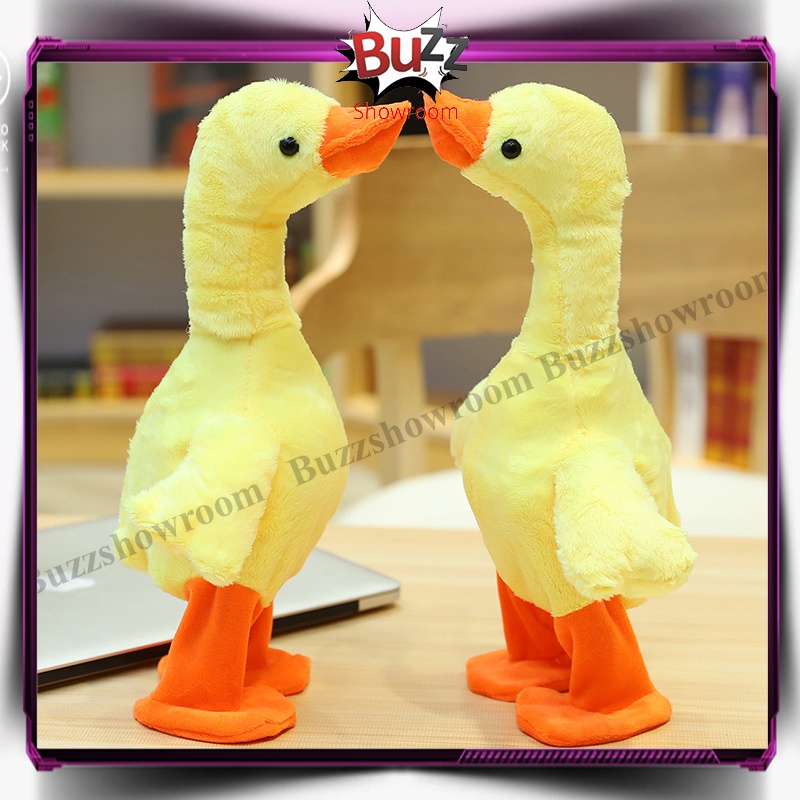 Walking Singing Duck Mainan Anak Boneka Bebek Meniru Suara Berjalan Bernyanyi