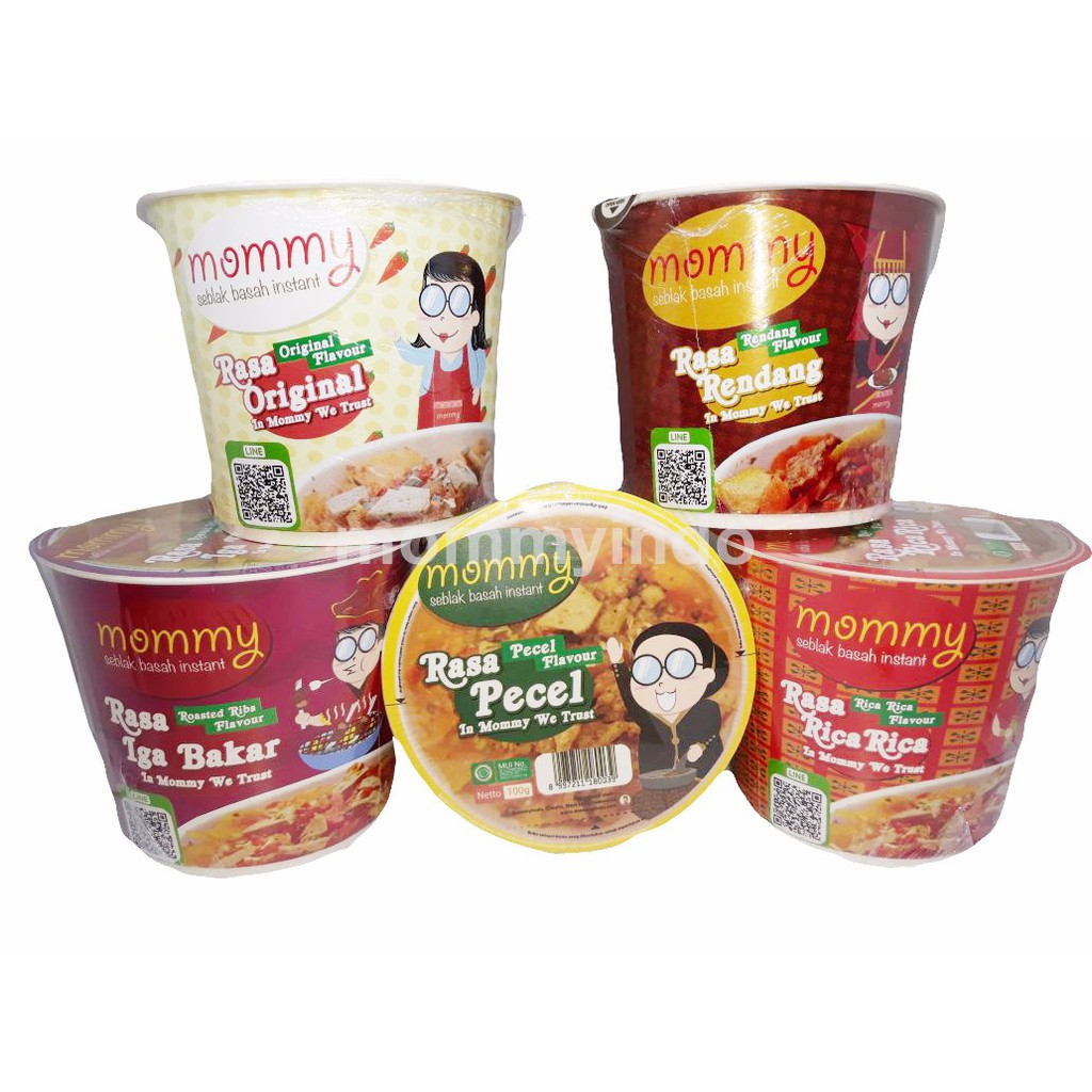 

SEBLAK BASAH INSTAN MOMMY (ISI 6 CUP)