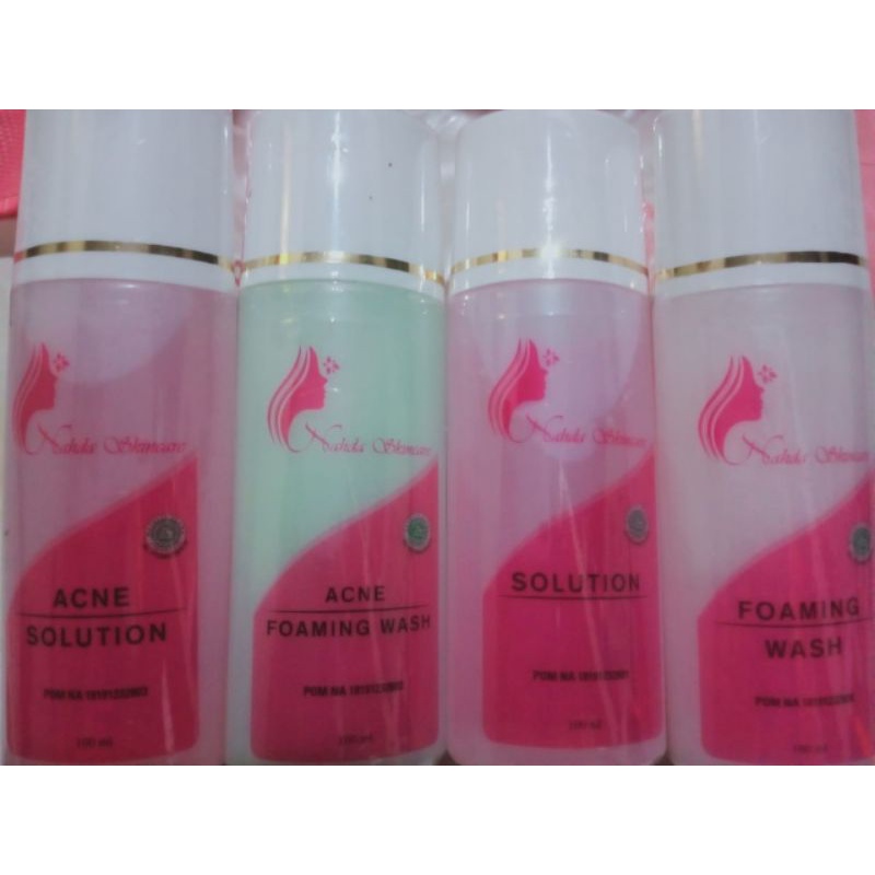 NAHDA SKINCARE 100% ORIGINAL BPOM (grosiran)-TONER DAN SABUN