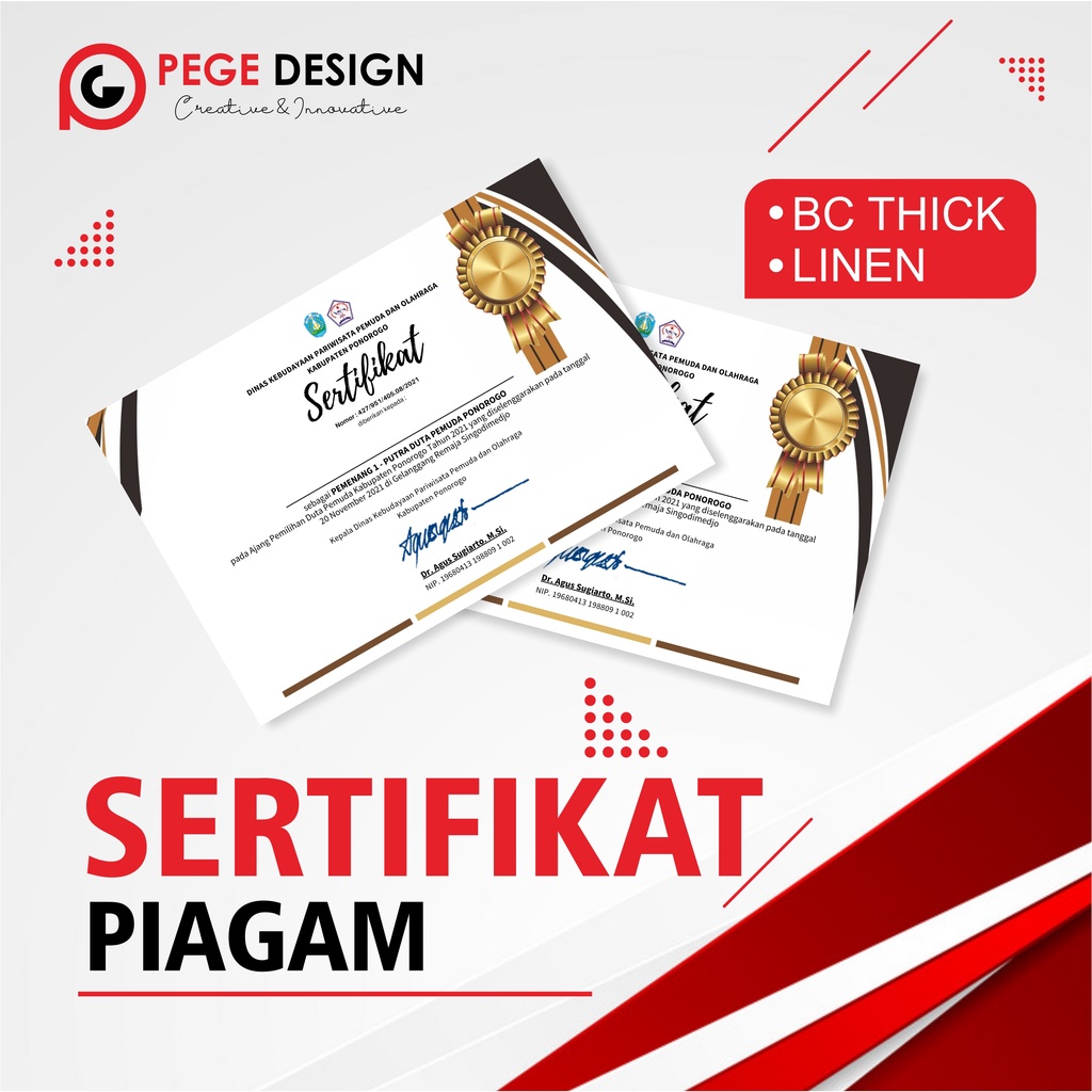

SERTIFIKAT CUSTOM MURAH