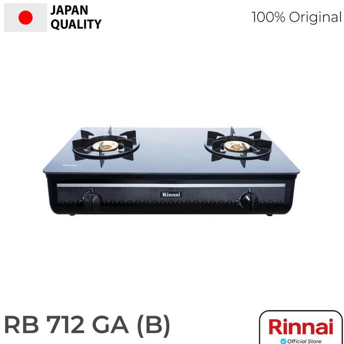 Rinnai Kompor 2 Tungku RI-712 GA (B)