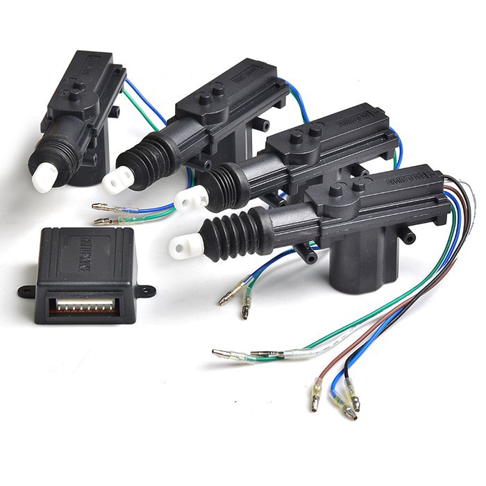 Central Lock Mobil Komplit Universal / Modul Central Lock Mobil Lengkap