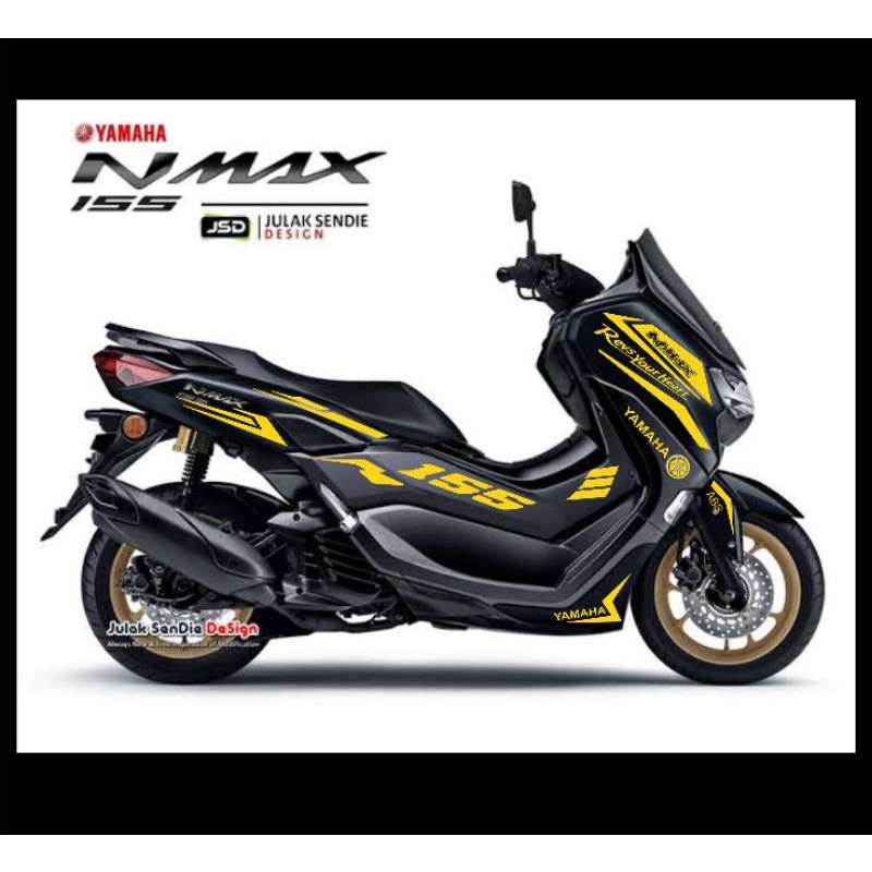 stiker motor variasi nmax