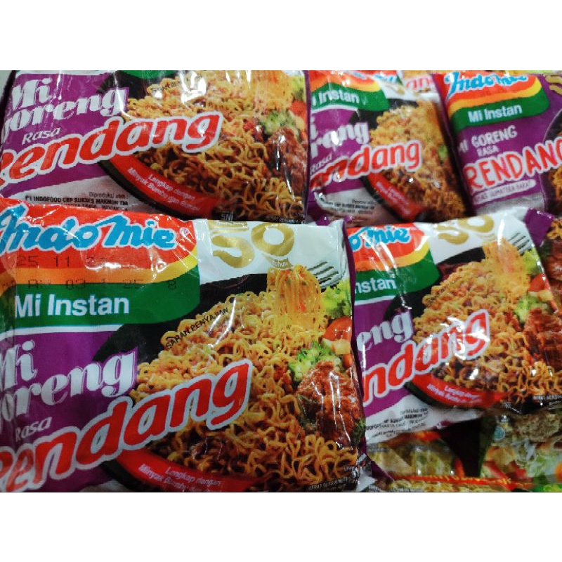

Mi goreng rasa rendang / indomie