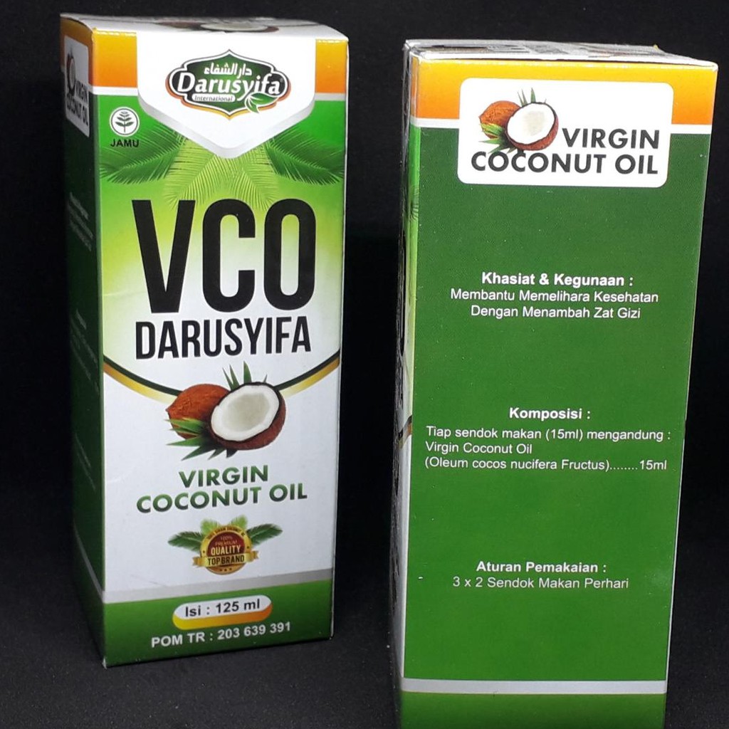 

minyak VCO virgin coconut oil isi 125 ml 125ml DARUSYIFA