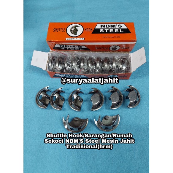 Shuttle Hook/Sarangan Rumah Skoci Mesin biasa =rp.10.500/1pcs