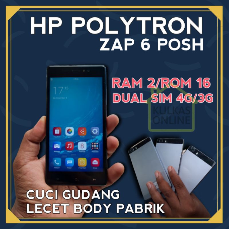 Hp Baru Murah Polytron Zap 6 Posh Note 4g Ram 2 Baru Cuci Gudang Siap Buat Anak Anak Daring Belajar Shopee Indonesia