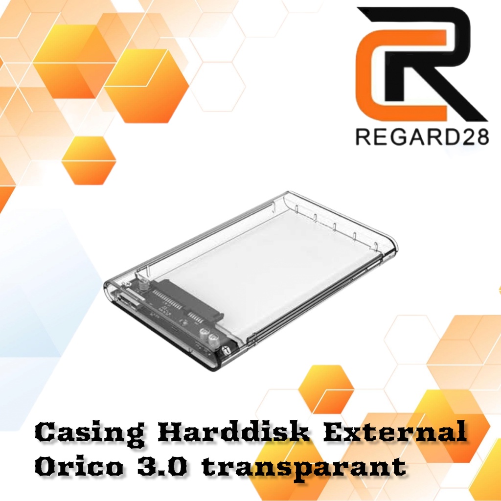 Casing Hardisk ORICO USB 3.0 Transparan