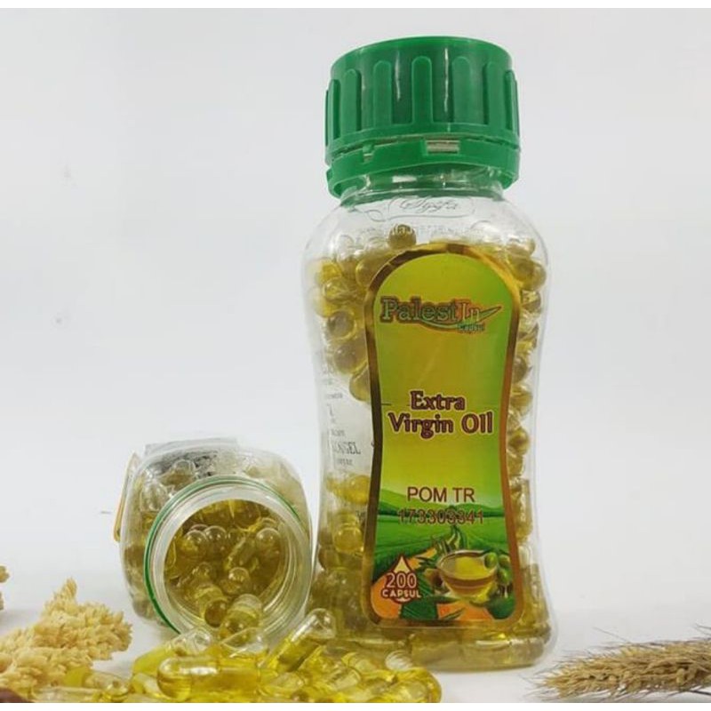 Minyak Zaitun Extra Virgin Palestine 100 Kapsul Original Capsul