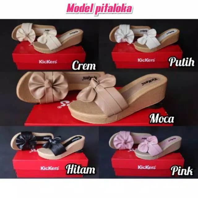 Pollenzo Sandal Wanita Hak Tahu Tinggi 5cm AD-502