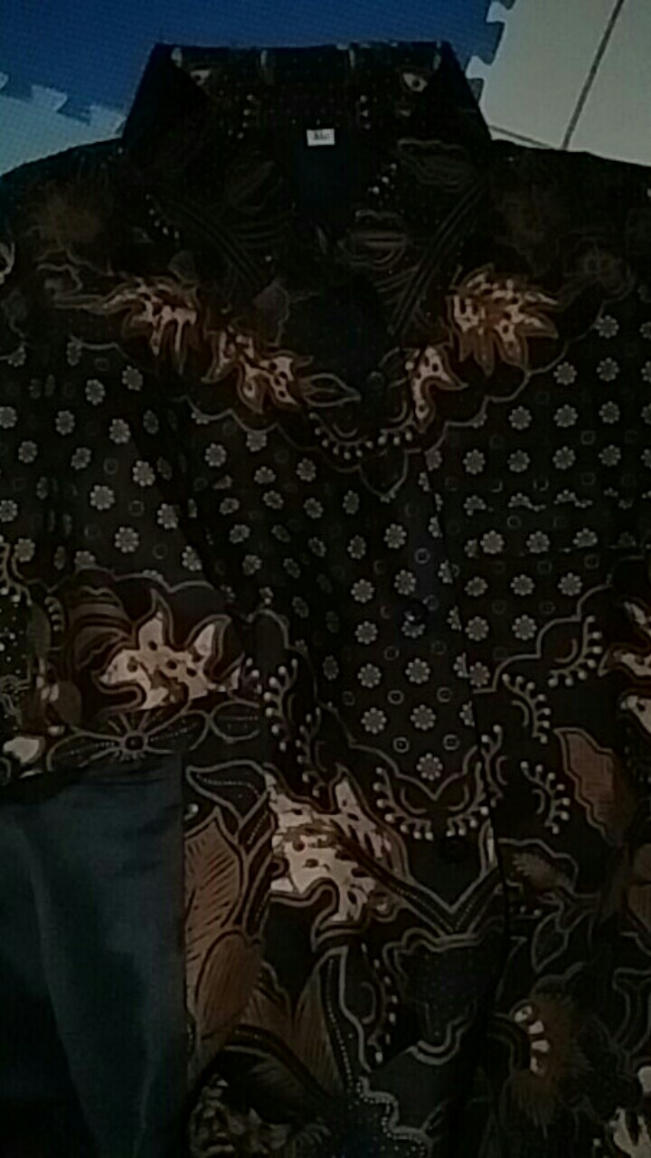 Batik Pria Perwira Size M-xxl Lengan Panjang Lapis Furing Batik Solo Katun Halus Sragenan Hq