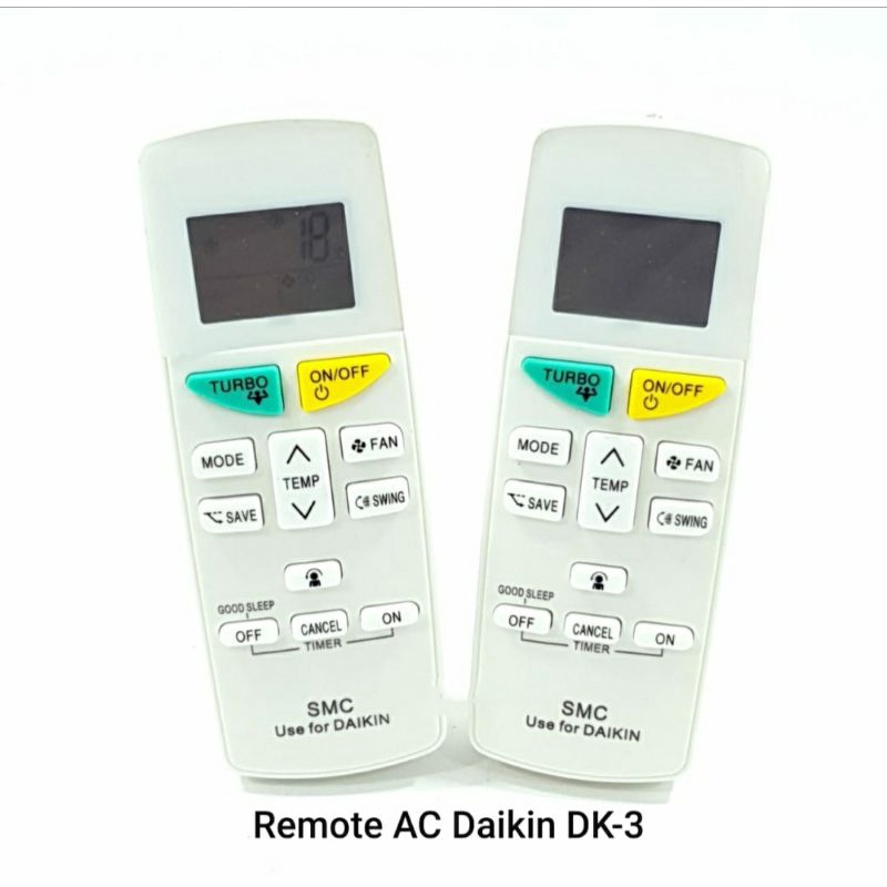 REMOTE DK-3 UNTUK A/C DAIKIN