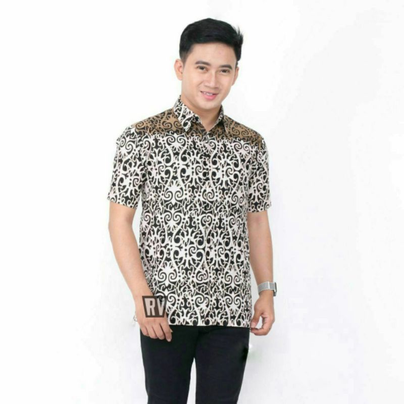 [ BISA COD ] Atasan Batik Dolby Dolbi Dobby Doby Tenun Sutra Tulis Halus Katun ATBM Baron Sarombit-HEM ASMAT