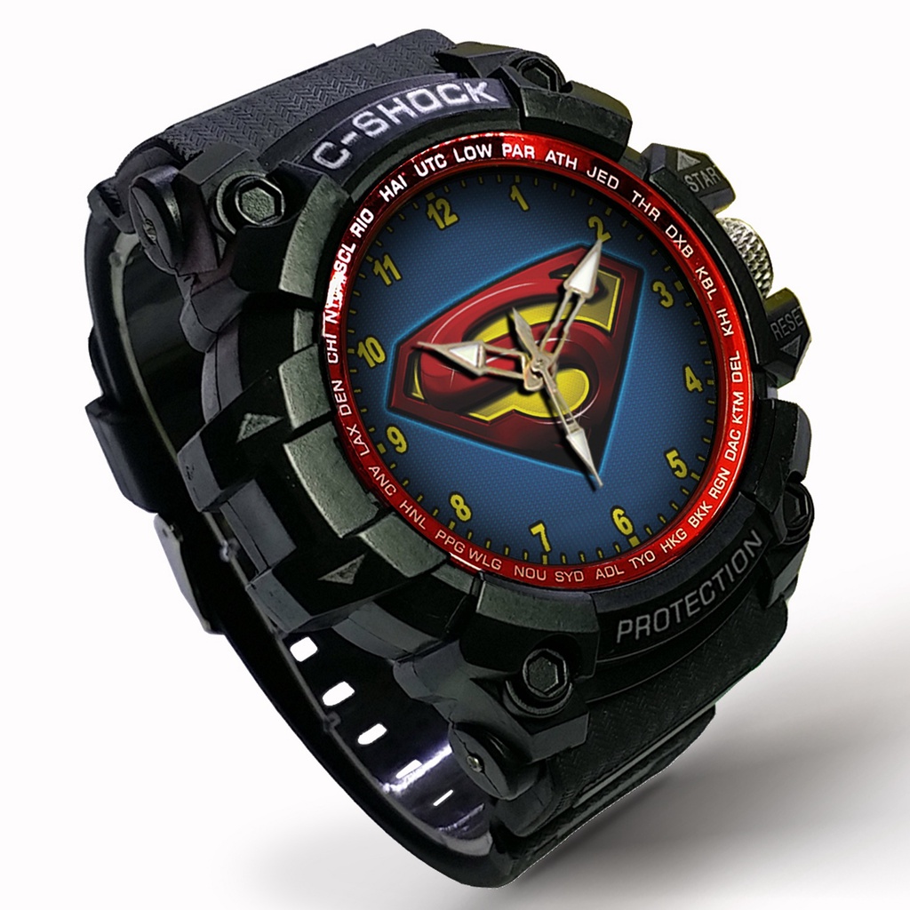 Jam Tangan Superman Outdoor Anti Air