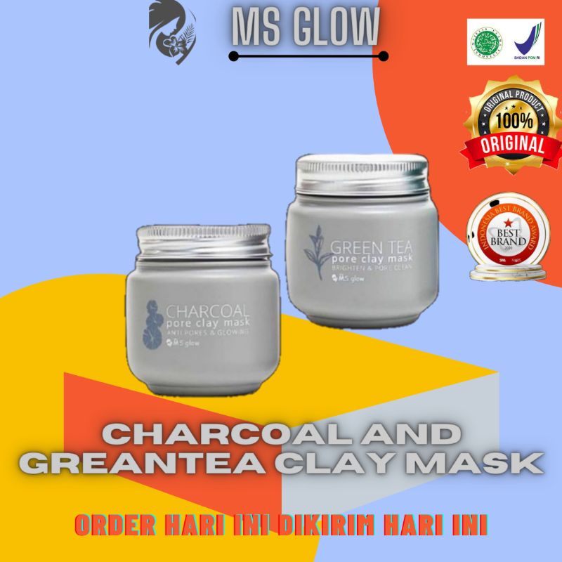 MS GLOW CLAY MASK ORIGINAL 100% MEMBER RESMI BER ID CARD