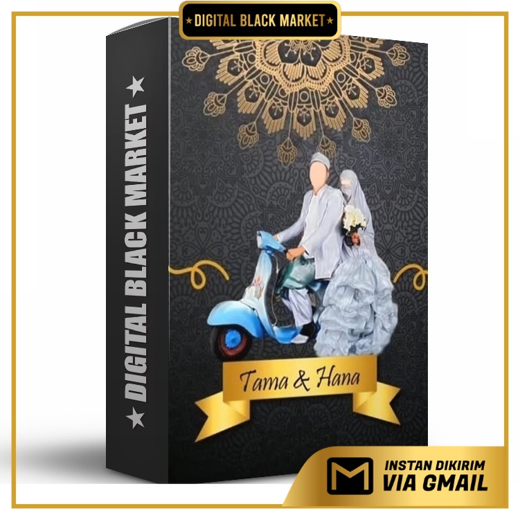 100 Undangan Digital PPT Template Full Version