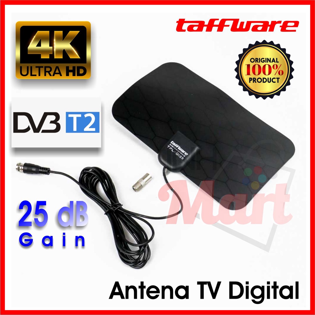 Antena TV Digital DVB T2 4K Ultra HD Anten