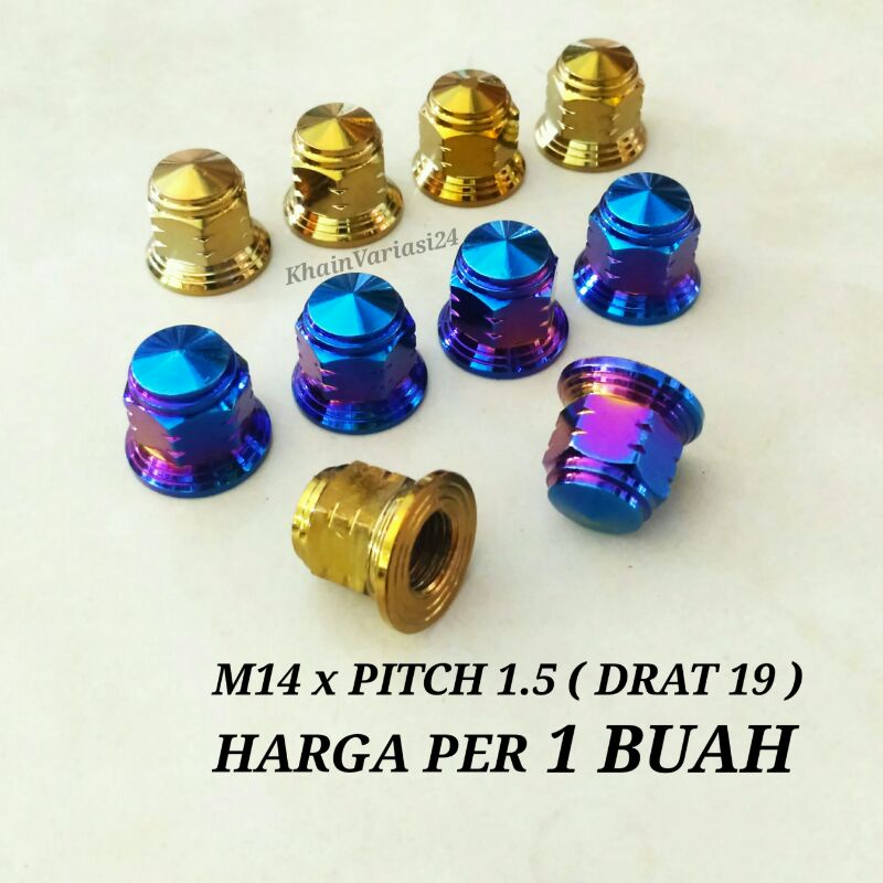 Mur Probolt topi mur 19 drat 19 M14 pitch 1.5