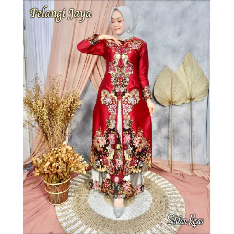 BEST SELLER &lt; STELAN ROK KIPAS SAPU JAGAT//KEBAYA PESTA//KEBAYA MODREN//BY MEKAR JAYA KEBAYA