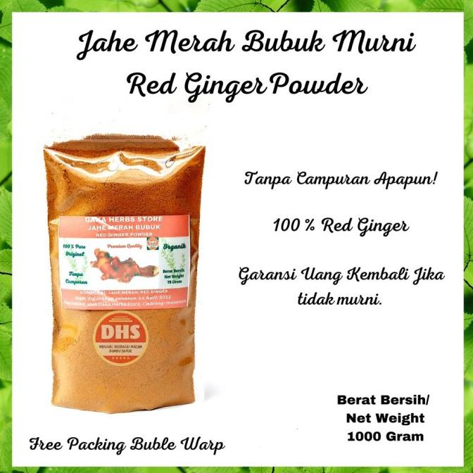 

JAHE MERAH CAMPURAN MURNI TANPA BUBUK KG 1 SDF64164ES