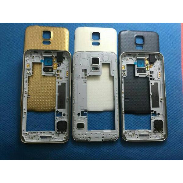 Bezel Casing Fullset Samsung Galaxy S5 Original OEM