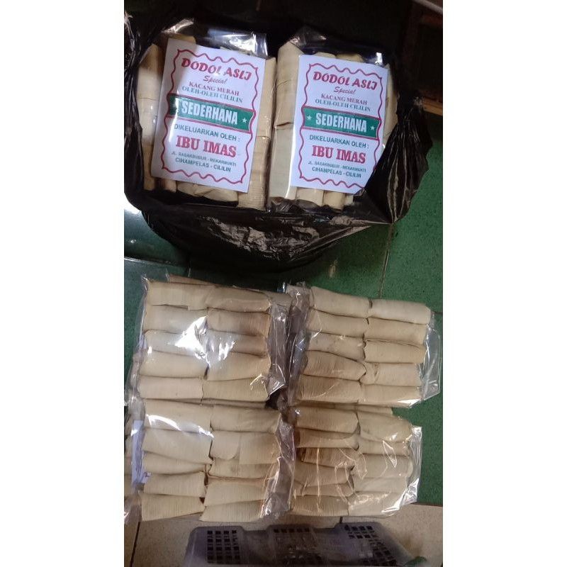 

Ssl09 Dodol Kacang hIjau Snack Makanan Khas Cililin Bandung