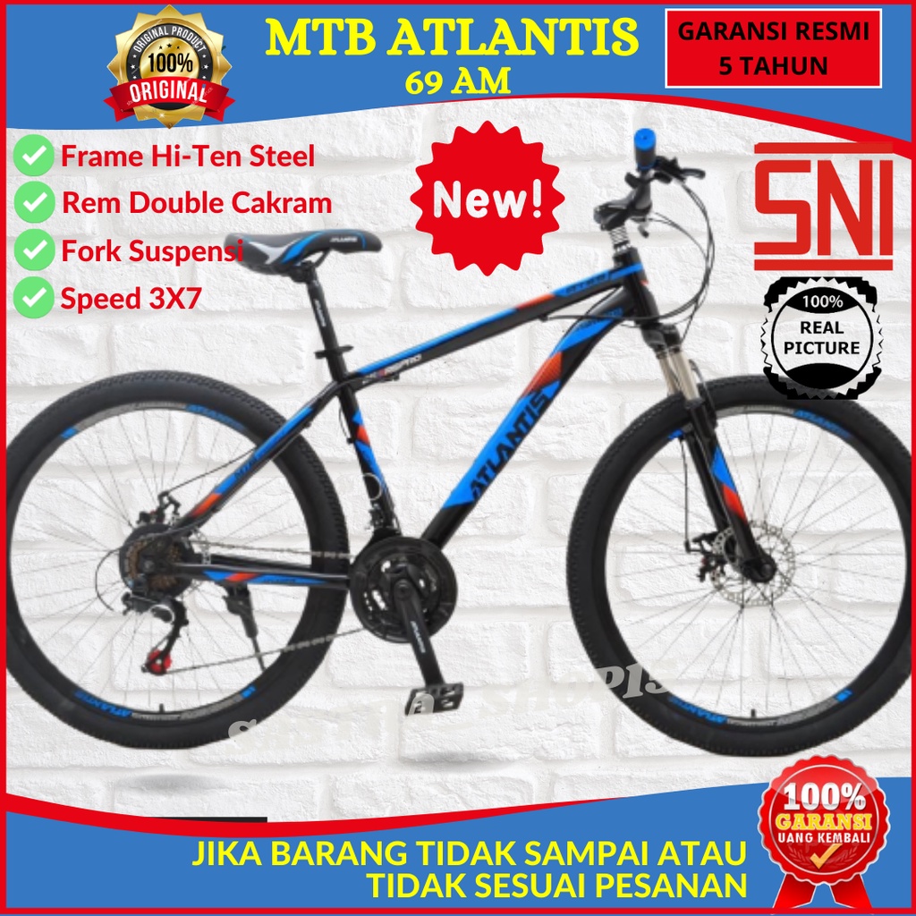 Sepedah Sepeda Gunung Mtb Atlantis 26 Inch Terbaru