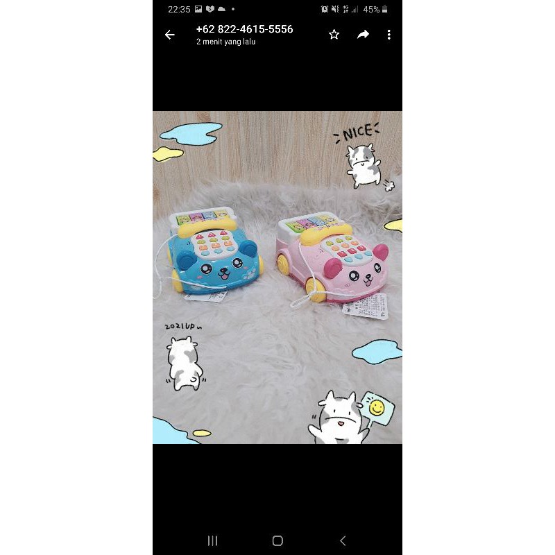 family games MAINAN EDUKASI TELEPON MUSIC ANAK BALITA BAYI MODEL MOBIL PIANO LAMPU MUSIK GAMES