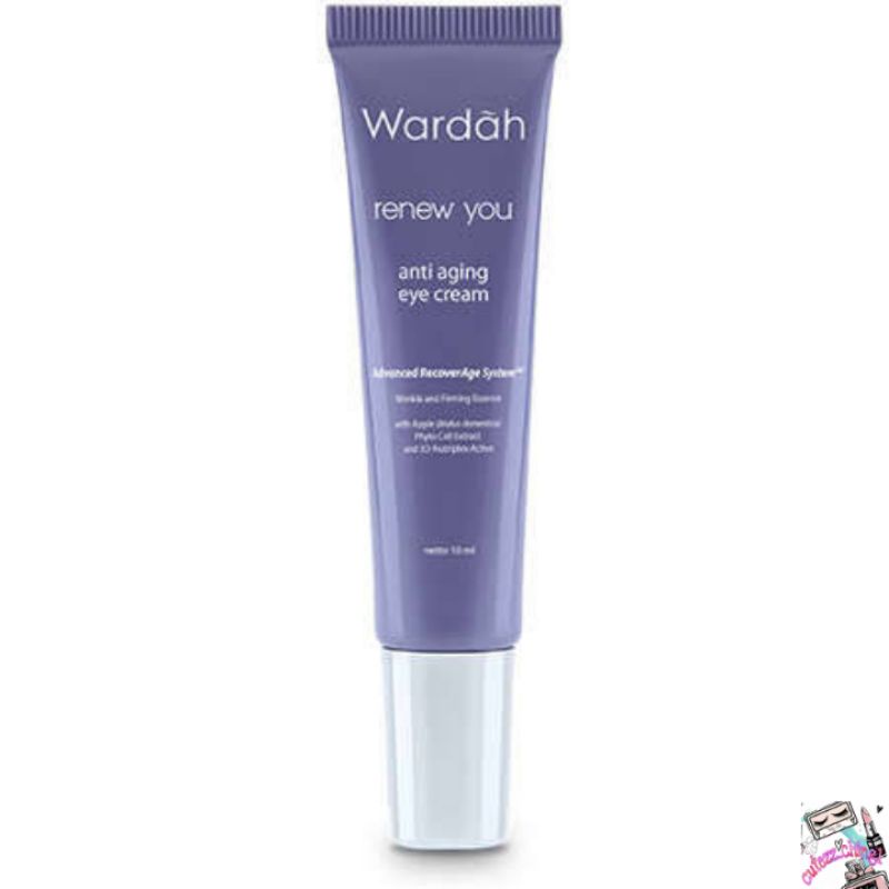 ☃Cutezz_Ching1☃New!!! Wardah Renew You Anti Aging Eye Cream 10ml