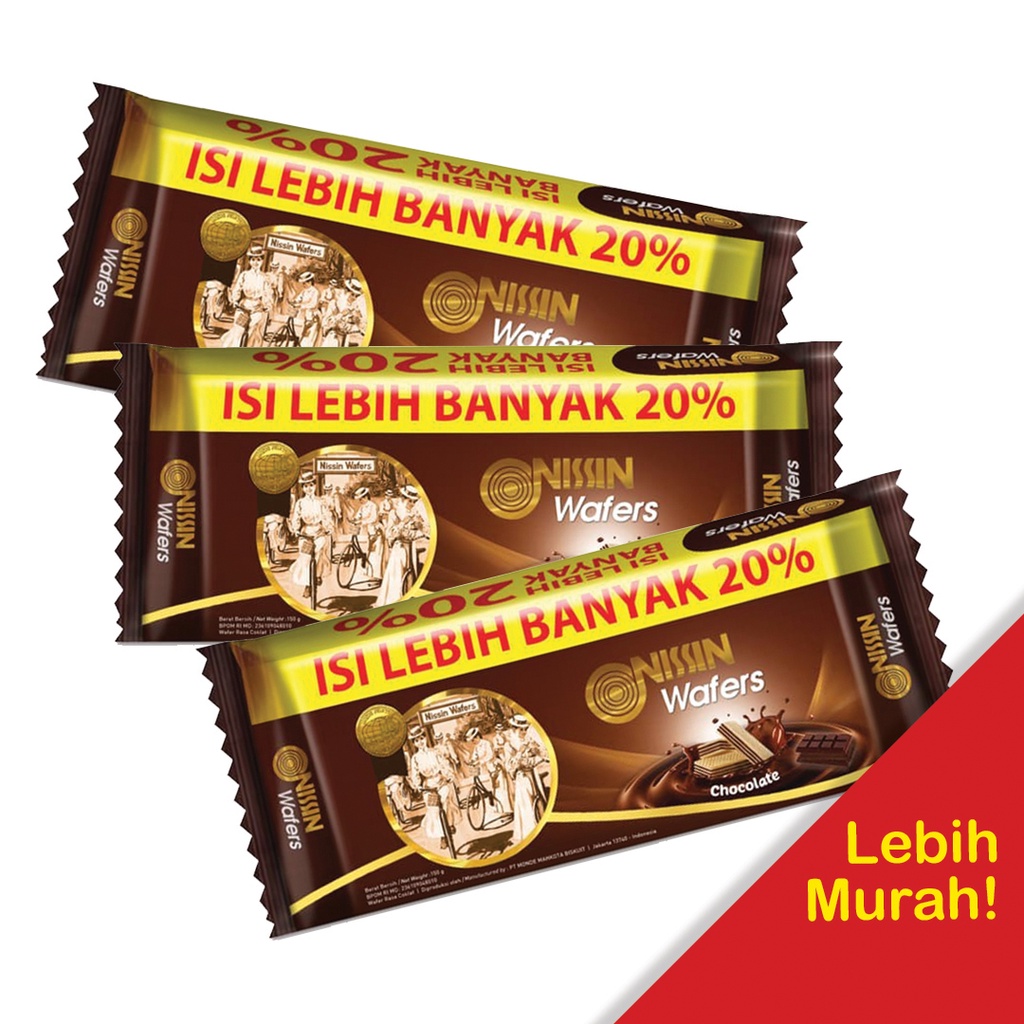 

Nissin Wafer Coklat 145 gram 145gram2