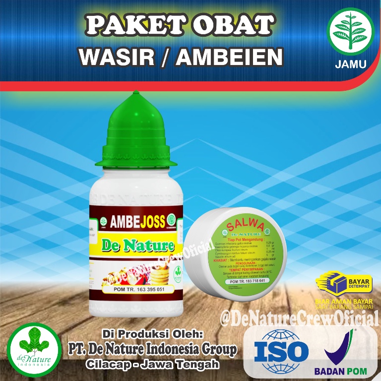 Obat wasir ambejoss Salep Salwa de nature