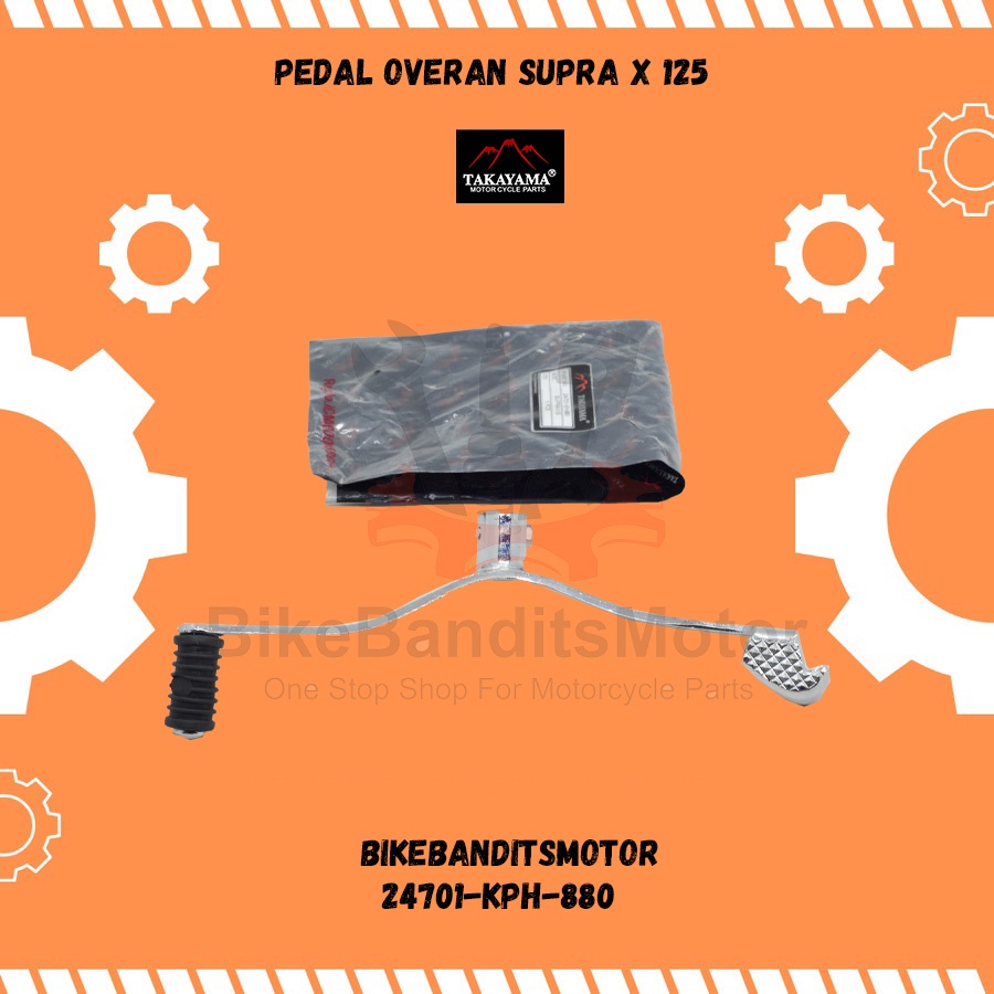 Pedal Operan Gigi Supra X 125 Takayama