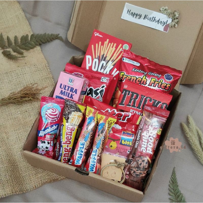 

SNACK BOX/GIFT BOX (RUBY BOX)