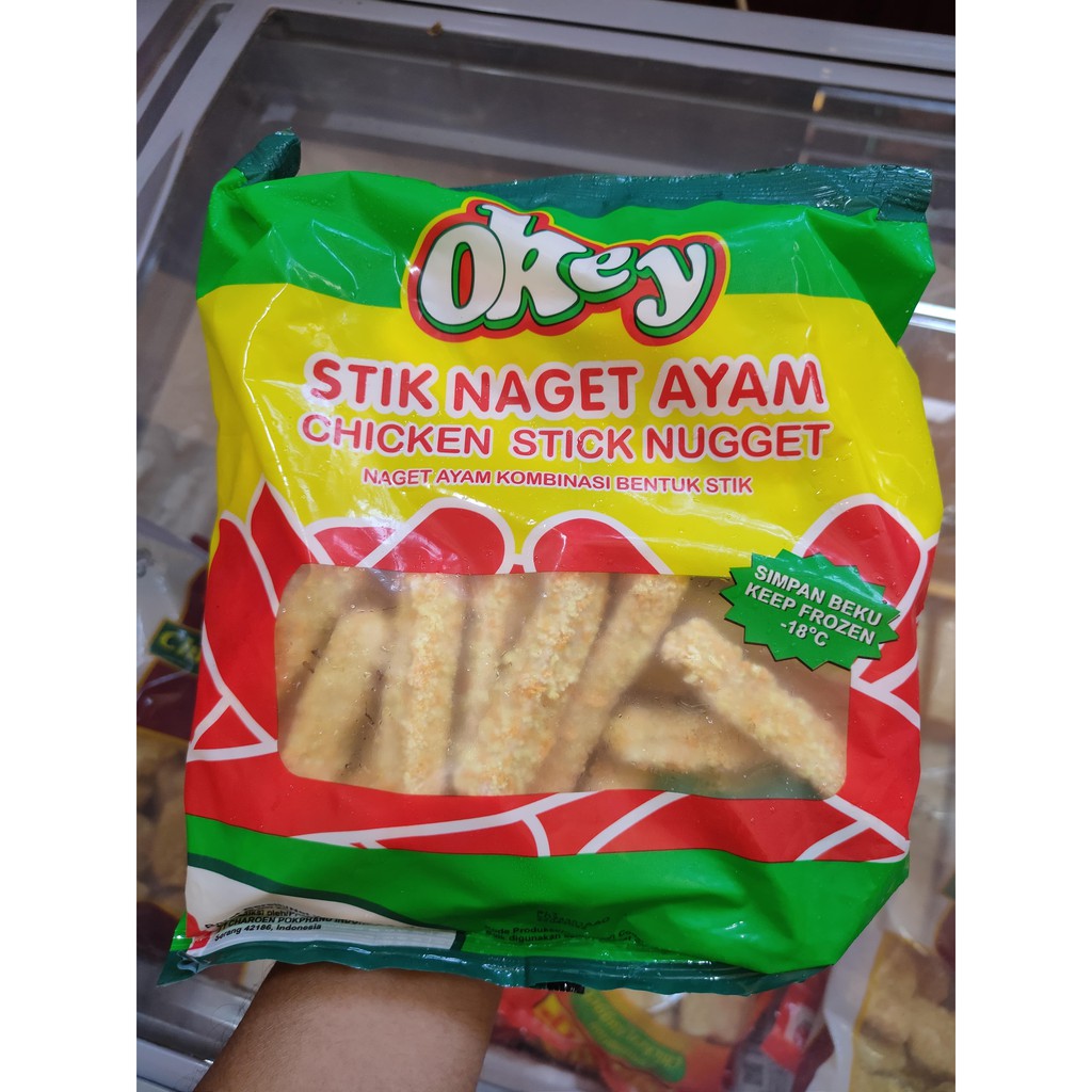 

okey nugget stik naget ayam 500 gram