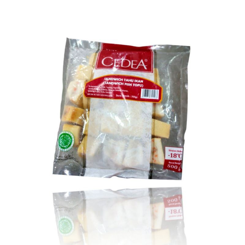 Cedea Sandwich Fish Tofu 500gr / Sandwich Tahu Ikan