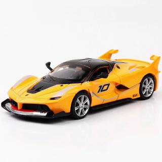 Diecast Mobil  Ferrari  Fxx 1 32 Dorong Mainan Kendaraan 