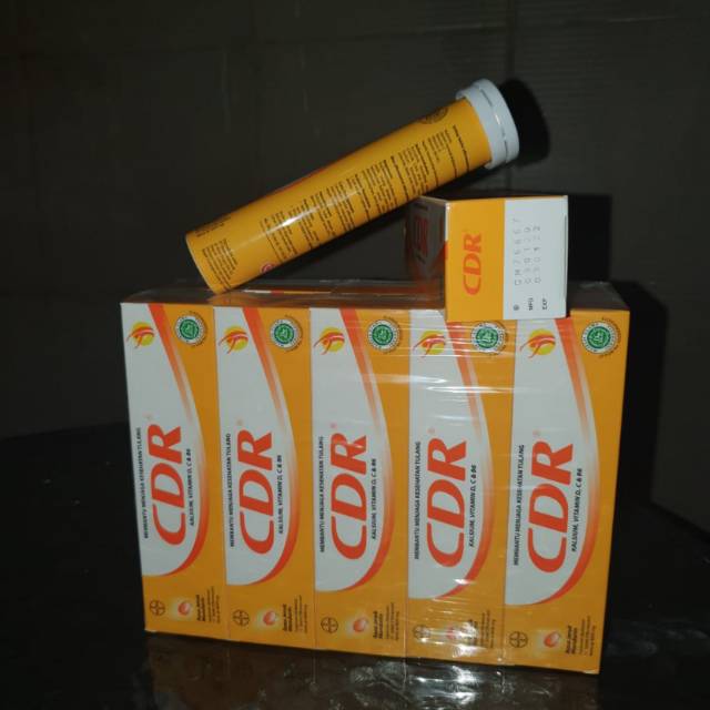VITAMIN CDR 15 TABLET RASA JERUK