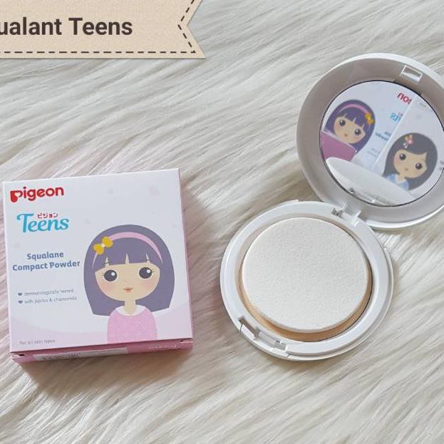 Free Kaca Spons Pigeon Teens Squalane Compact Powder Bedak Padat Pigeon Teens Shopee Indonesia