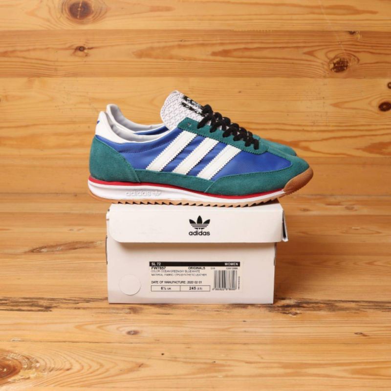 Sepatu Adidas SL 72 Ocean Green High Premium Like Original BNIB