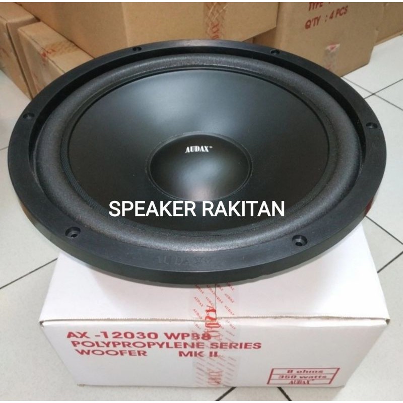 Speaker Woofer Audax 12 inch AX-12030 WPB8