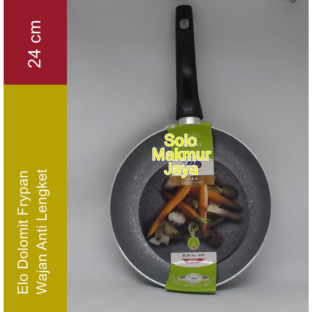 ELO Germanny Fry Pan 24 cm Dolomit Wajan Anti Lengket / Wajan ELO Original