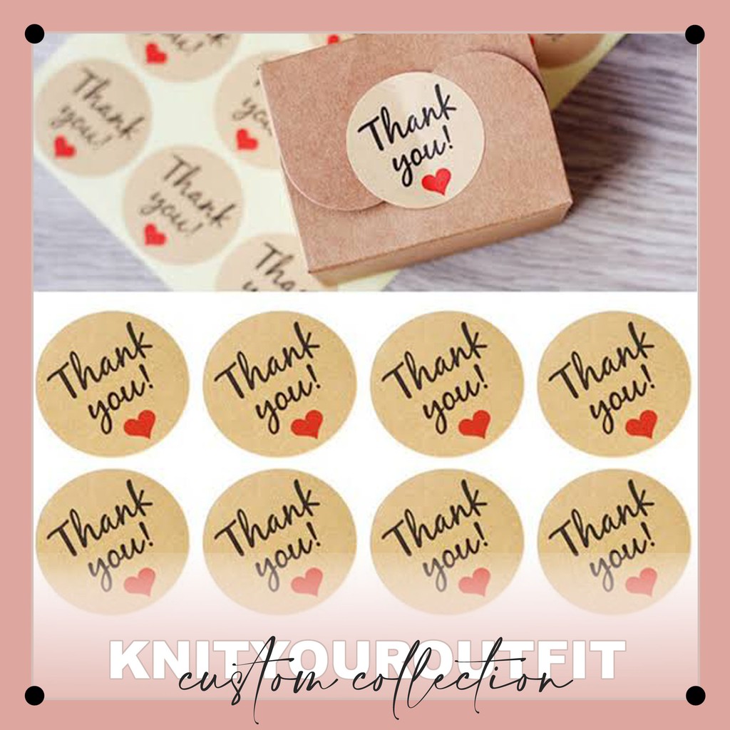 sticker packing / sticker olshop / sticker craft / sticker label / sticker segel packing box